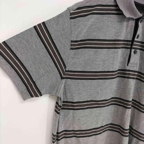 ピエールカルダン pierre cardin マルチボーダーポロシャツ メンズ import:S